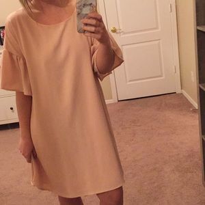 Blush Pink Loose Dress